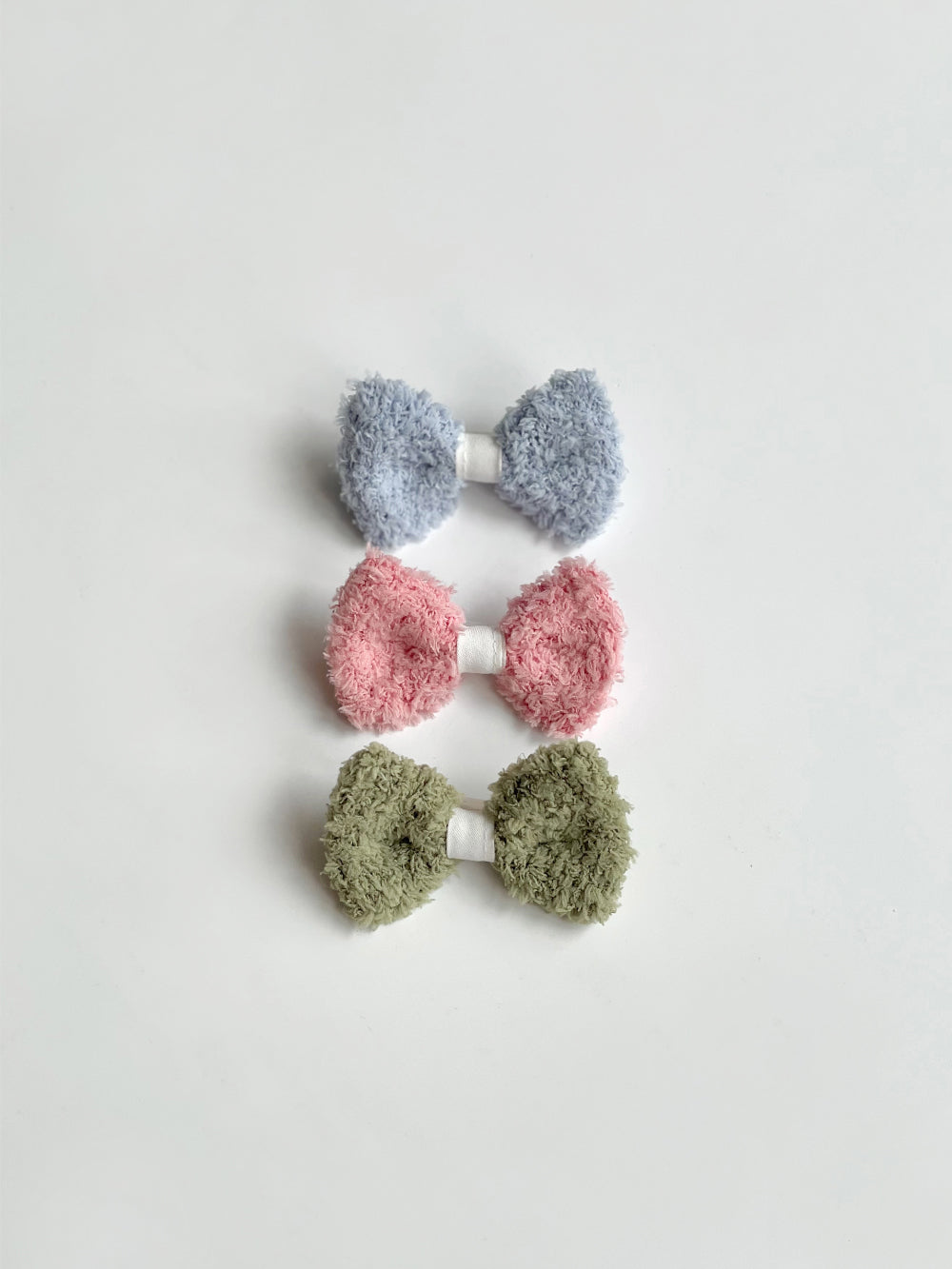 Studio3Up｜蝴蝶結髮夾（3色）｜GELATO ribbon pin