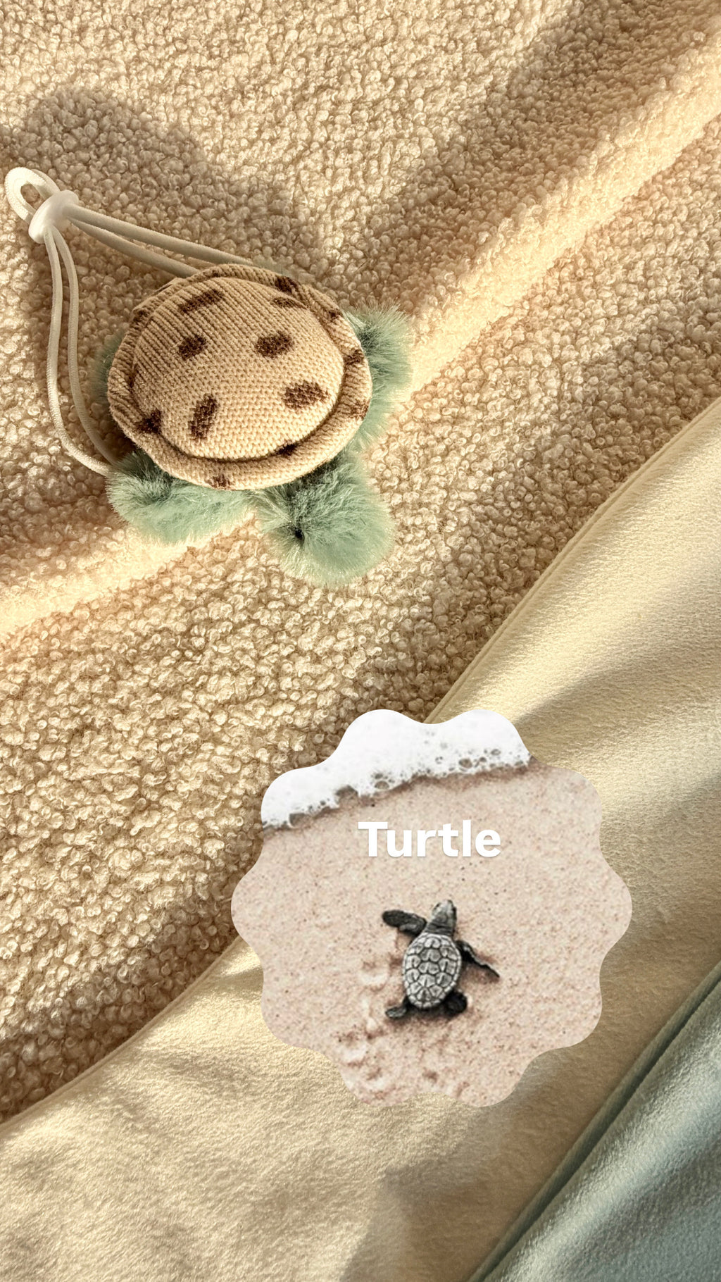 Wetnose｜海洋系列-烏龜頭套 turtle headpiece
