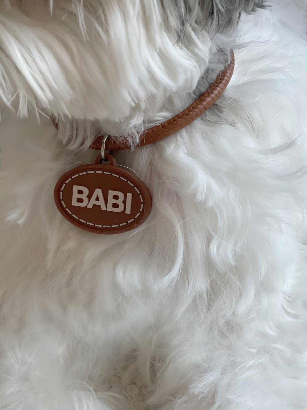 Studio3Up｜橢圓標籤項鍊｜KUKI TT Stitch - Label Necklace (new)