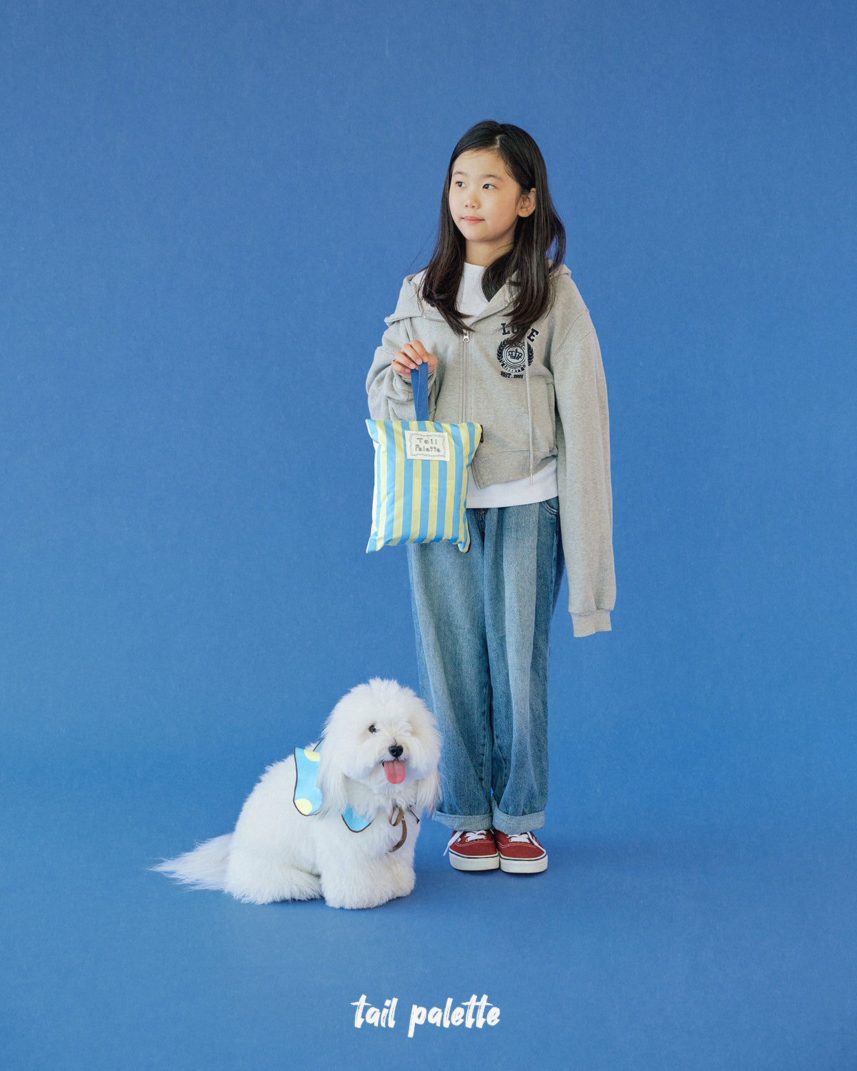 TP｜painting mat 5.0 (Stripe Soda/Lemon)