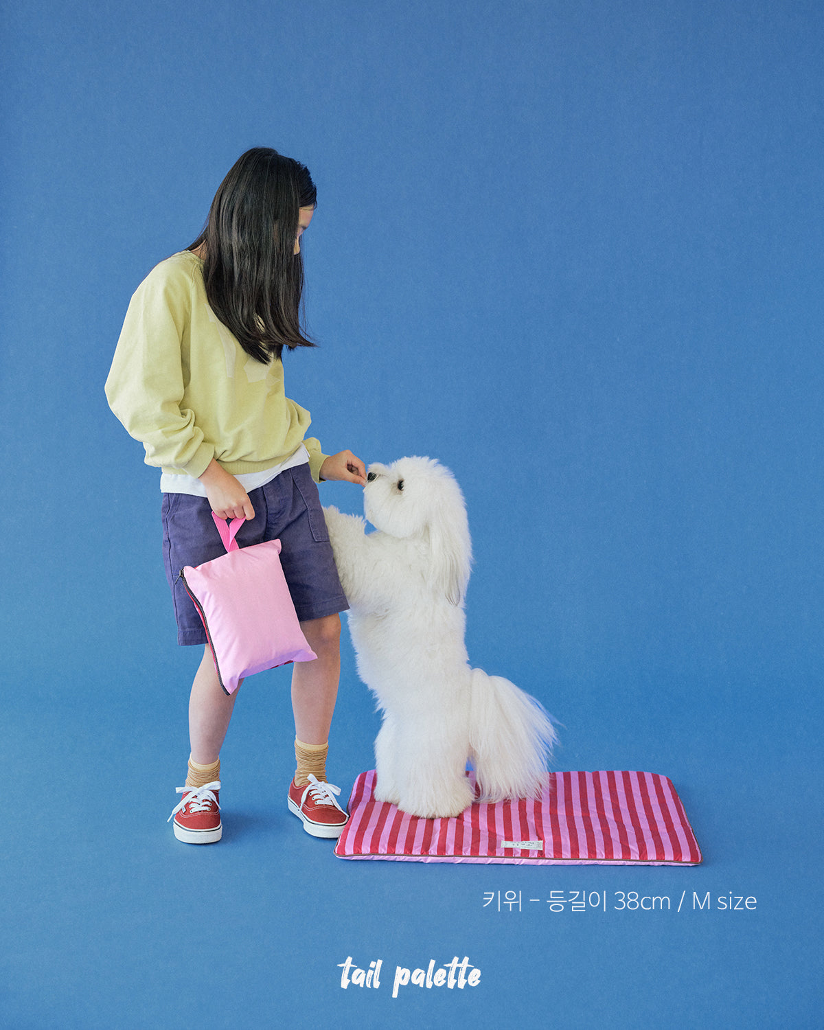 TP｜painting mat 5.0 (Stripe Pink/Pink)