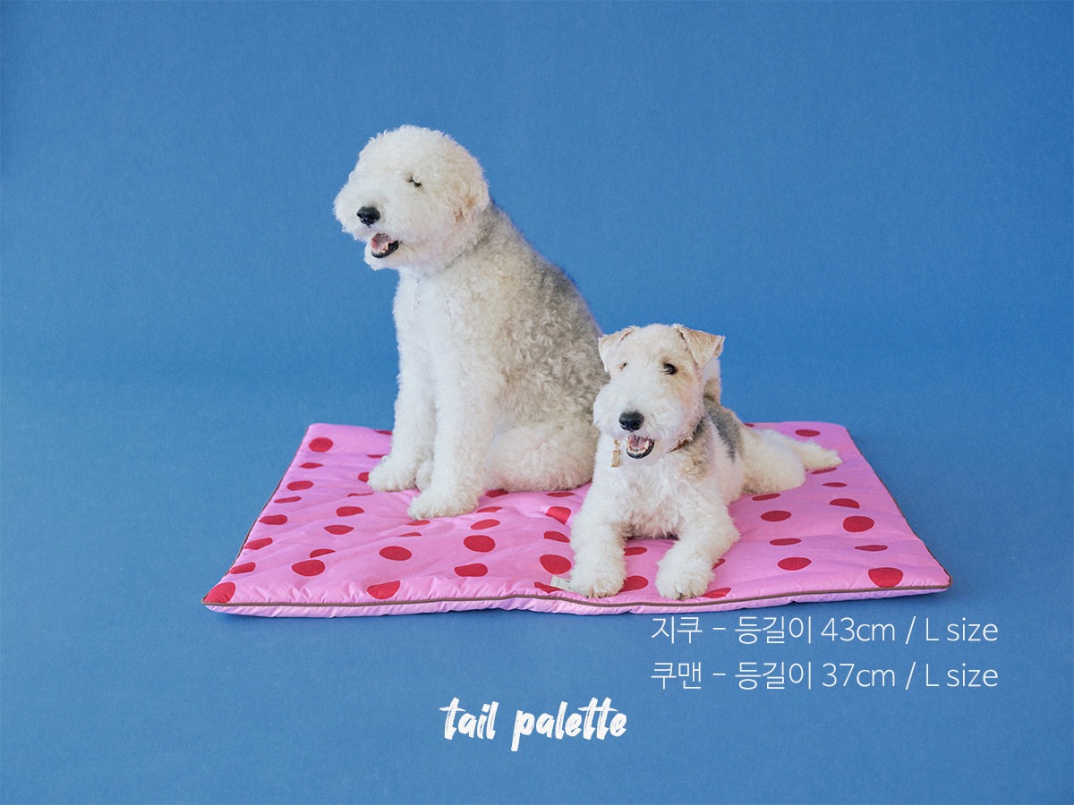 TP｜painting mat 5.0 (Dot Pink/Pink)