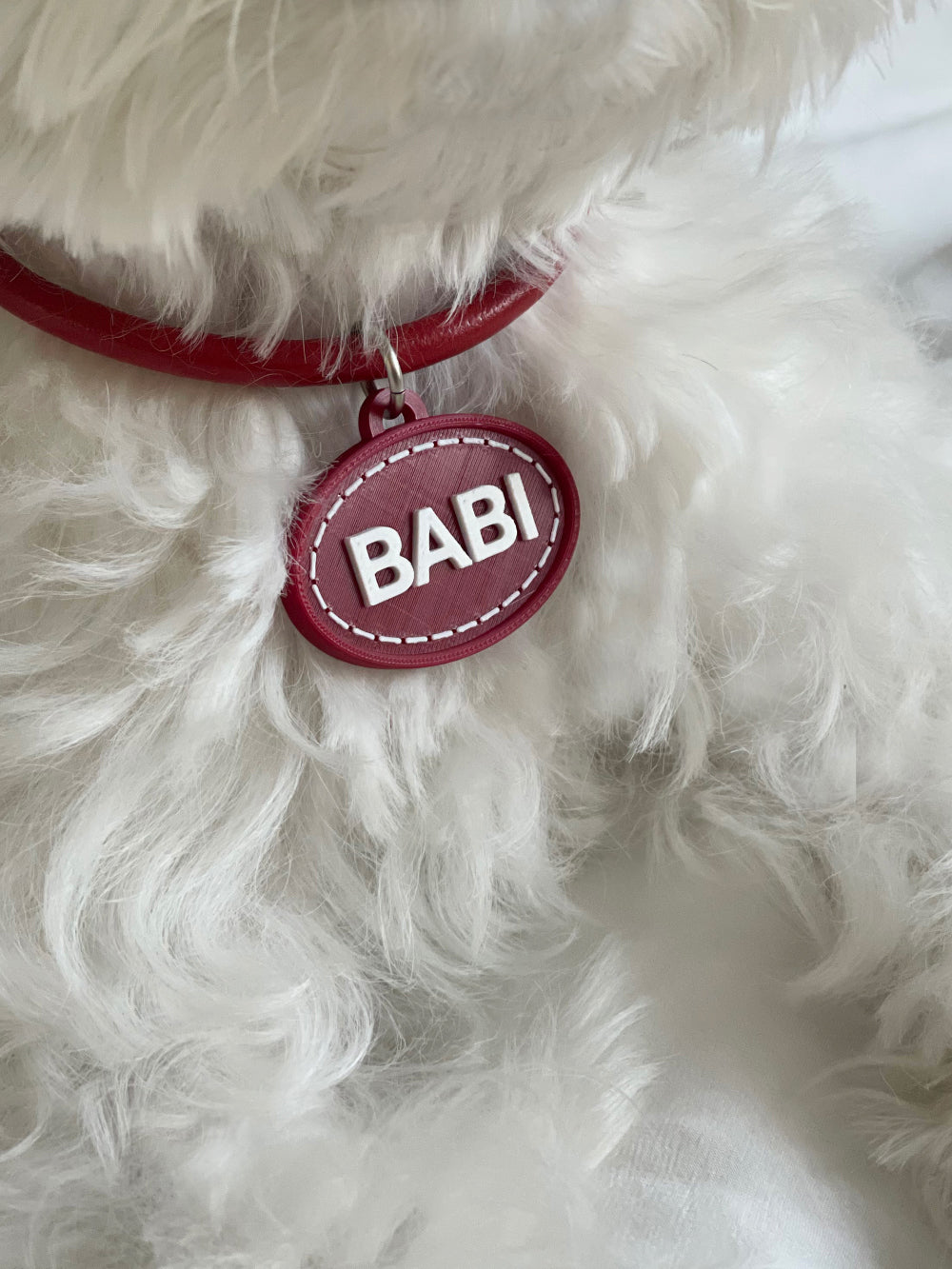 Studio3Up｜橢圓標籤項鍊｜KUKI TT Stitch - Label Necklace (new)