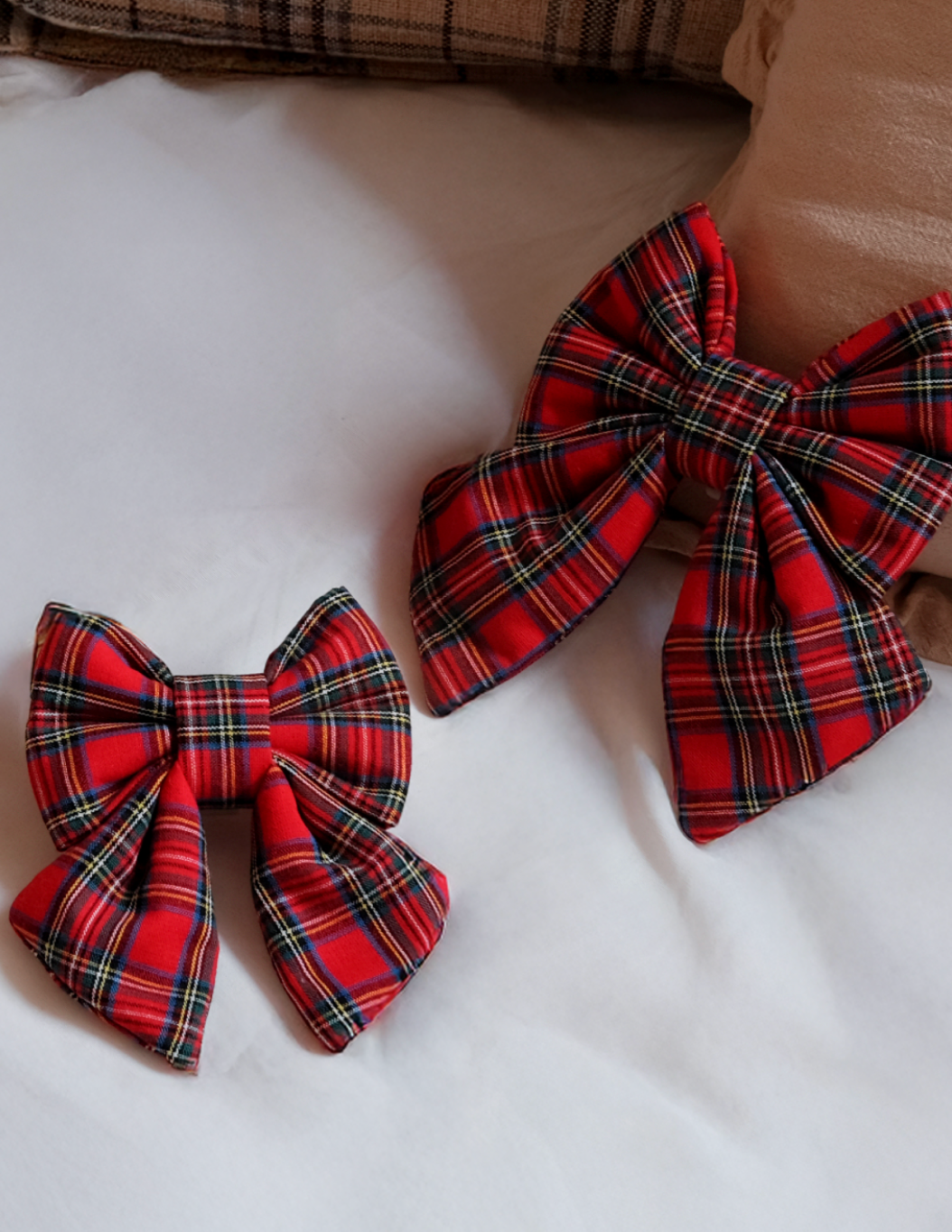 TWB｜Xmas Plaid Ribbon｜聖誕格子蝴蝶結（部分現貨）