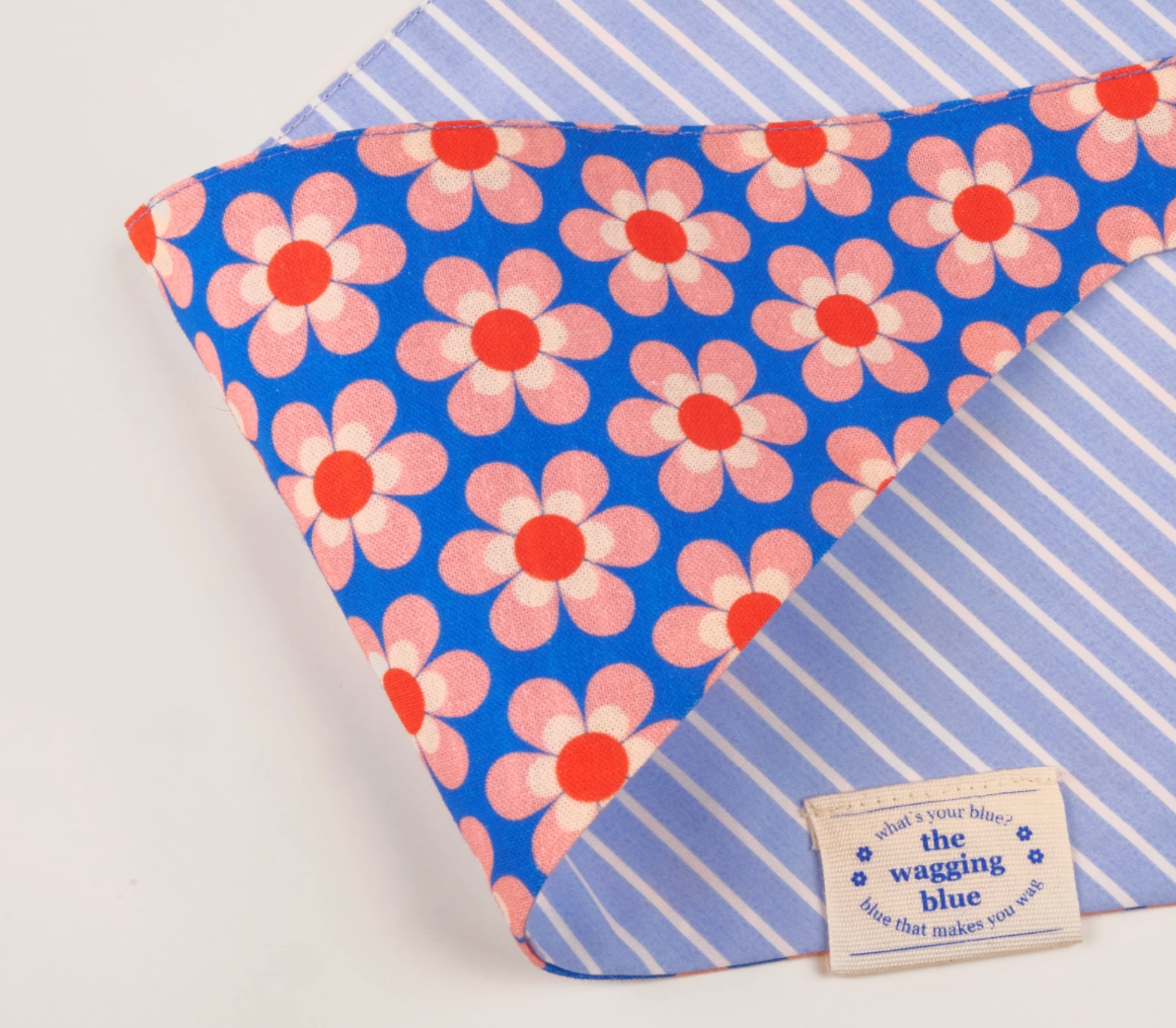 TWB｜Pink Lotus Bandana｜粉紅蓮花領巾