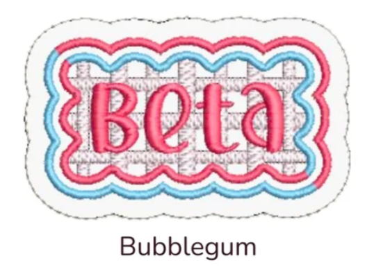 Talube｜Mallow Tag 刺繡吊牌