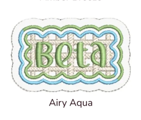 Talube｜Mallow Tag 刺繡吊牌