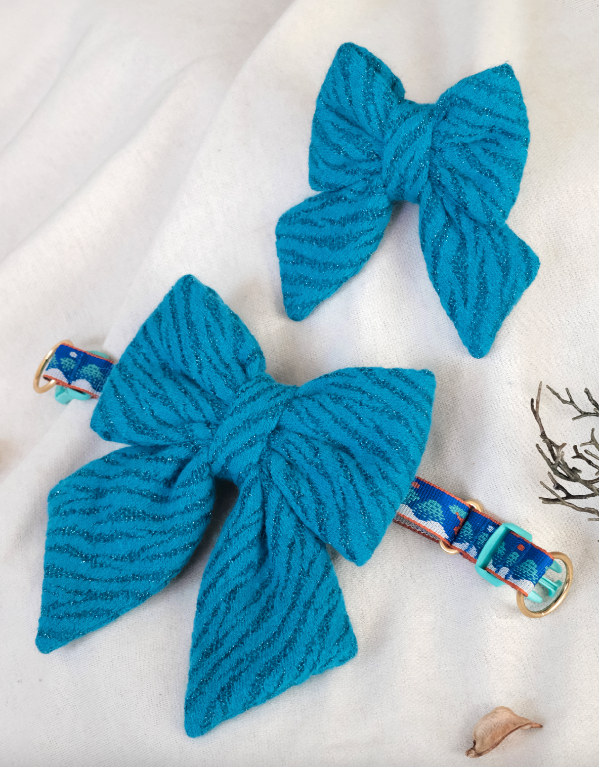 TWB｜Waves Ribbon｜水波紋蝴蝶結