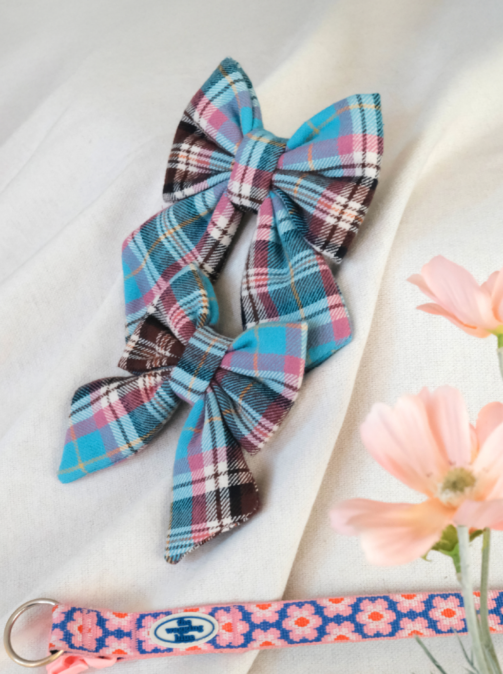 TWB｜Candy Plaid Ribbon｜糖果格紋蝴蝶結