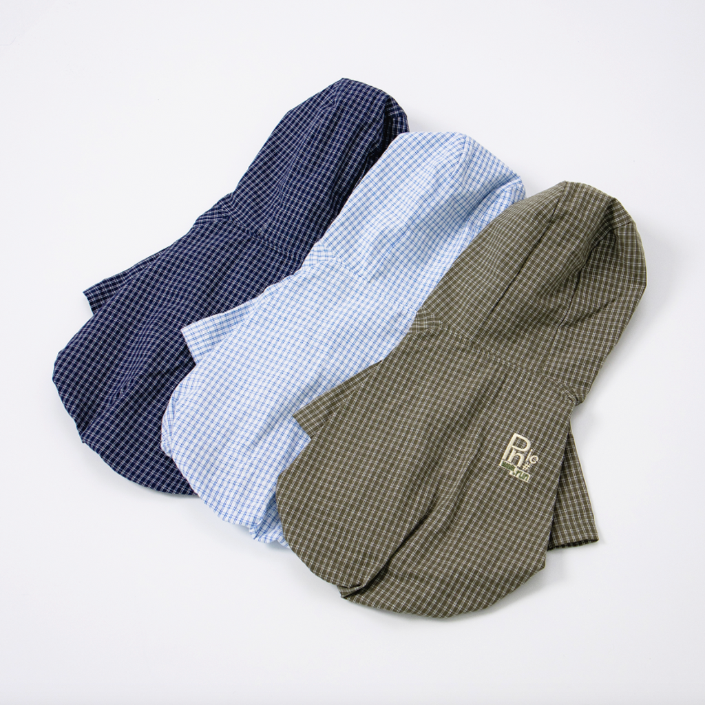 Paaawr｜野餐格紋連帽外套 Picnic Check Jacket_SkyBlue