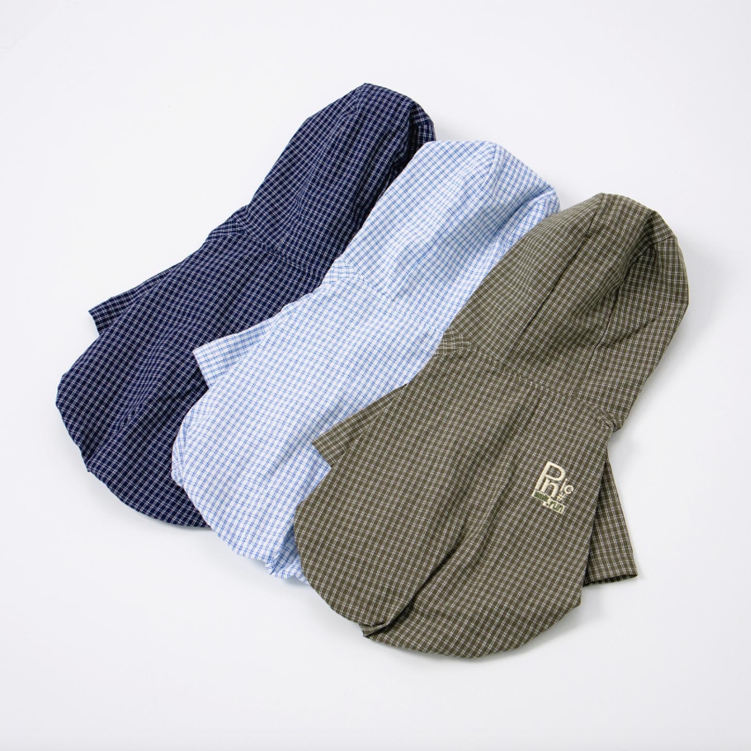 Paaawr｜野餐格紋連帽外套 Picnic Check Jacket_SkyBlue