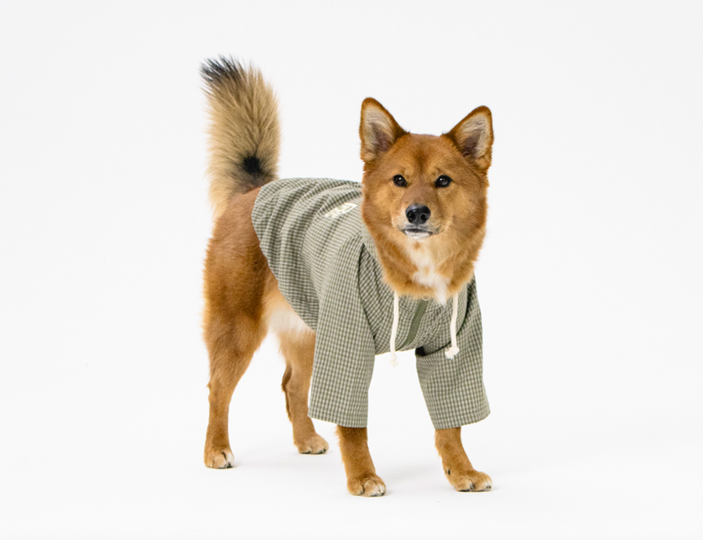 Paaawr｜野餐格紋連帽外套 Picnic Check Jacket_Khaki