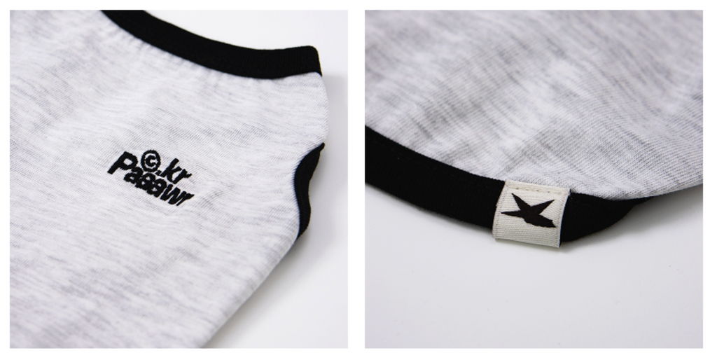Paaawr｜基本款無袖T恤 Basic Sleeveless Tee_Oreo