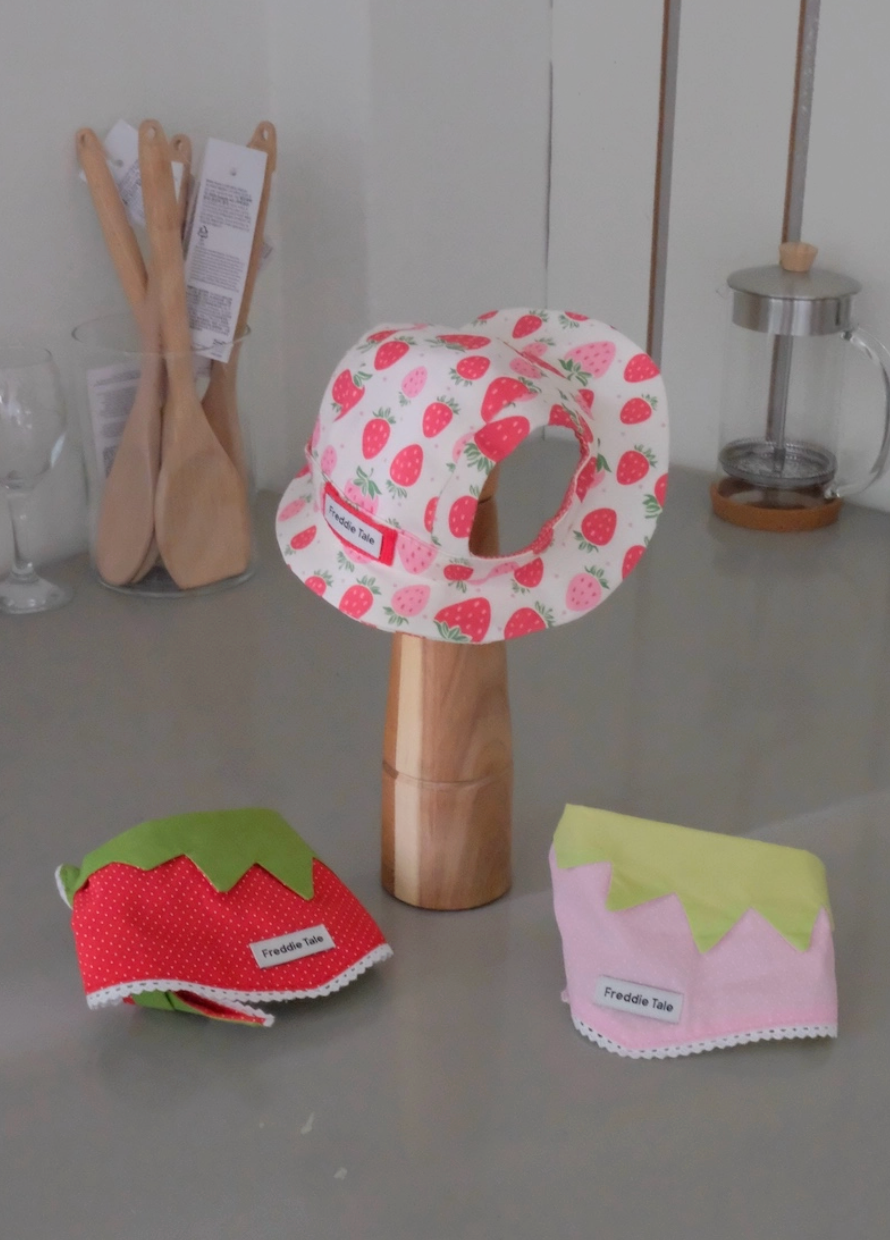 代購｜Strawberry bucket hat 草莓漁夫帽