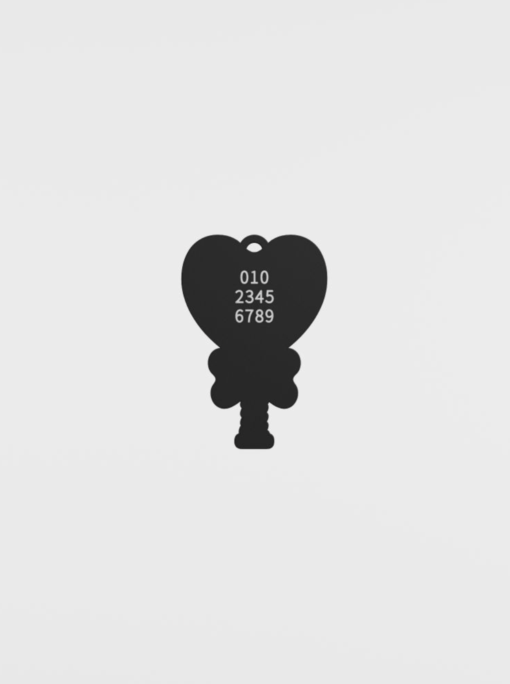 Cupigy｜Ppyororong nametag_Black