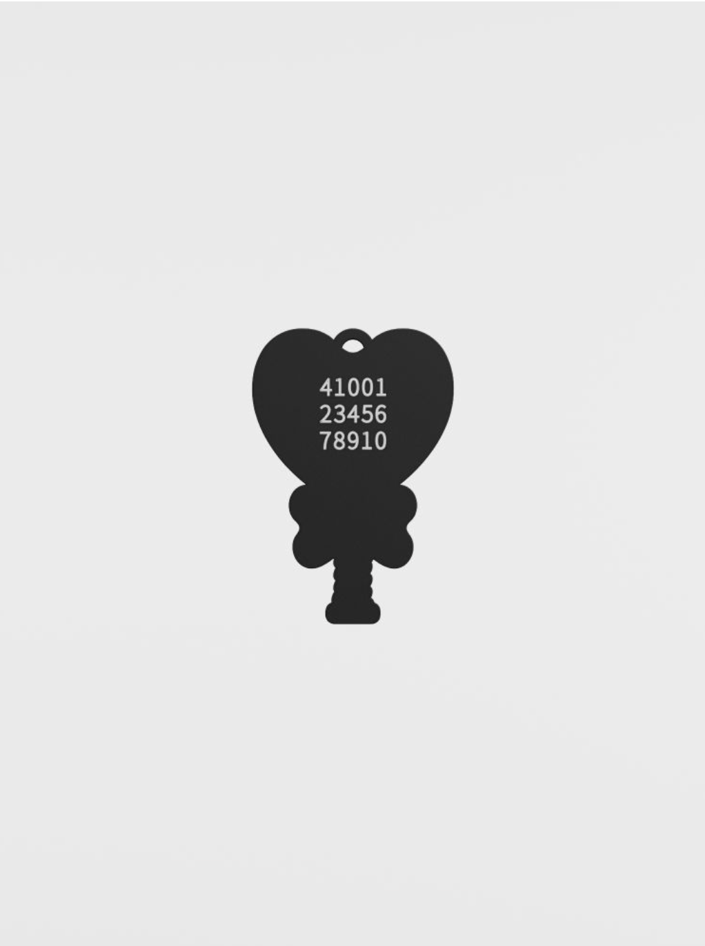 Cupigy｜Ppyororong nametag_Black