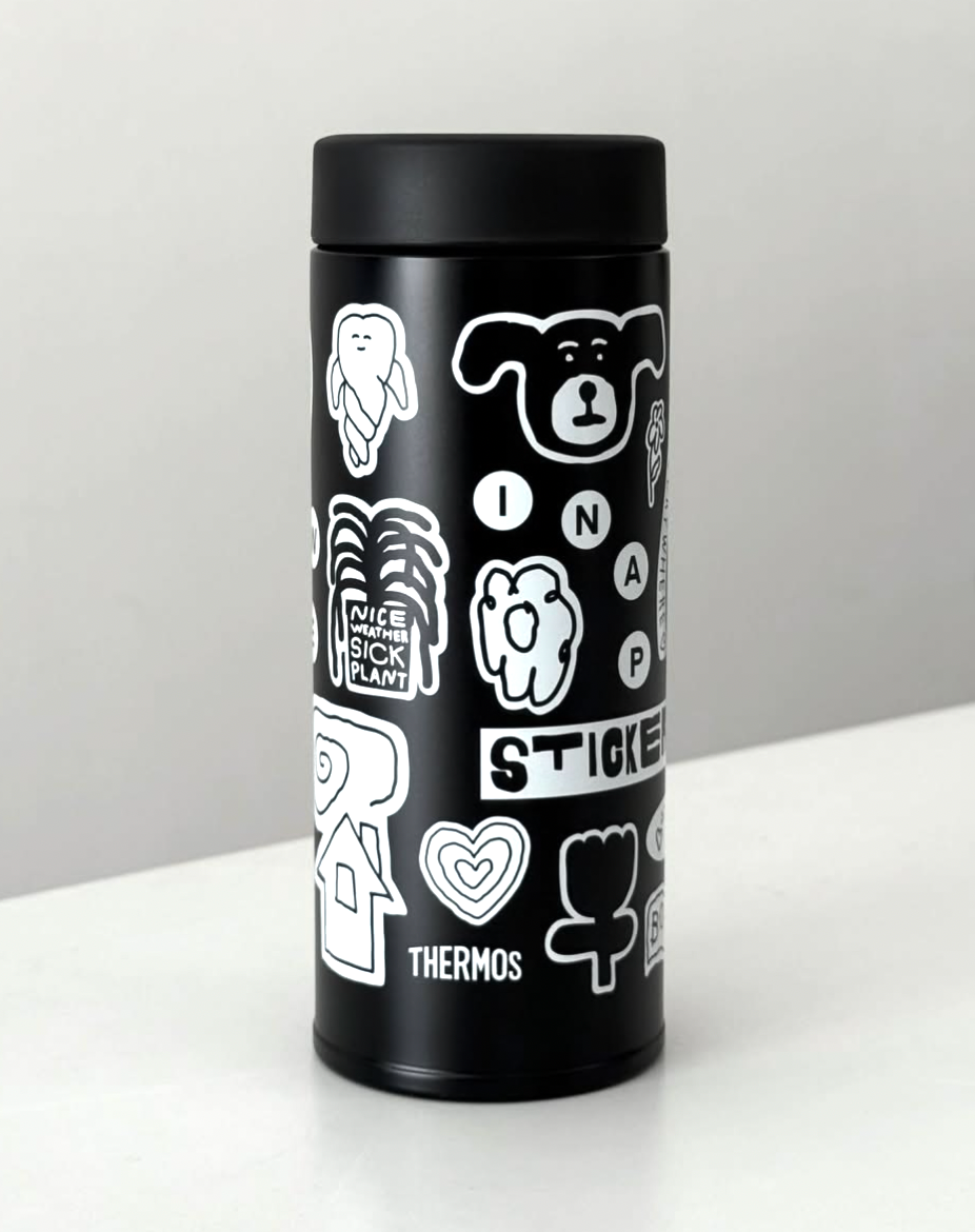 代購｜THERMOS X INAPSQUARE 2026 簡約直筒隨行杯 350ml