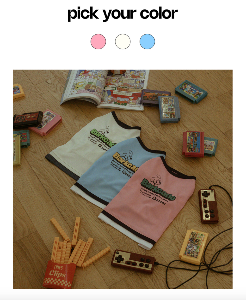 Paaawr｜涼感假兩件層次 Barkcade Cool Layered Tee _ Blue