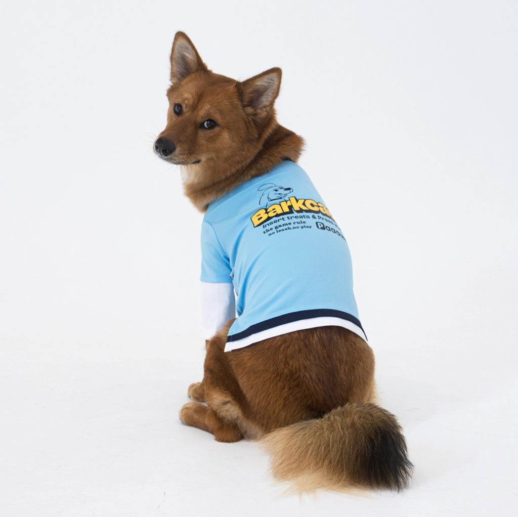 Paaawr｜涼感假兩件層次 Barkcade Cool Layered Tee _ Blue