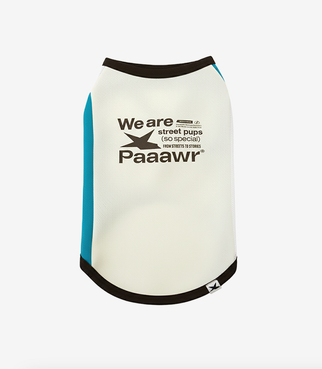 Paaawr｜ 經典涼感無袖 Signature Cool Sleeveless Tee_Cream