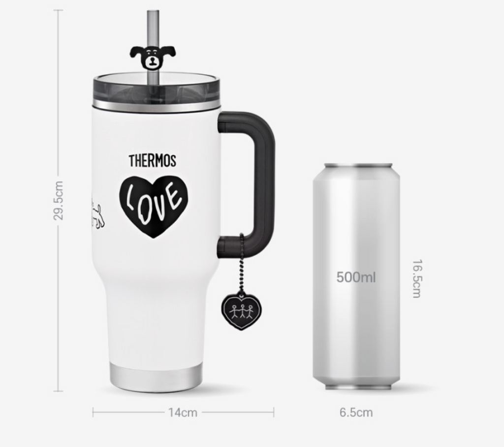 代購｜THERMOS X INAPSQUARE 2026 大容量手拿/車用杯 940ml