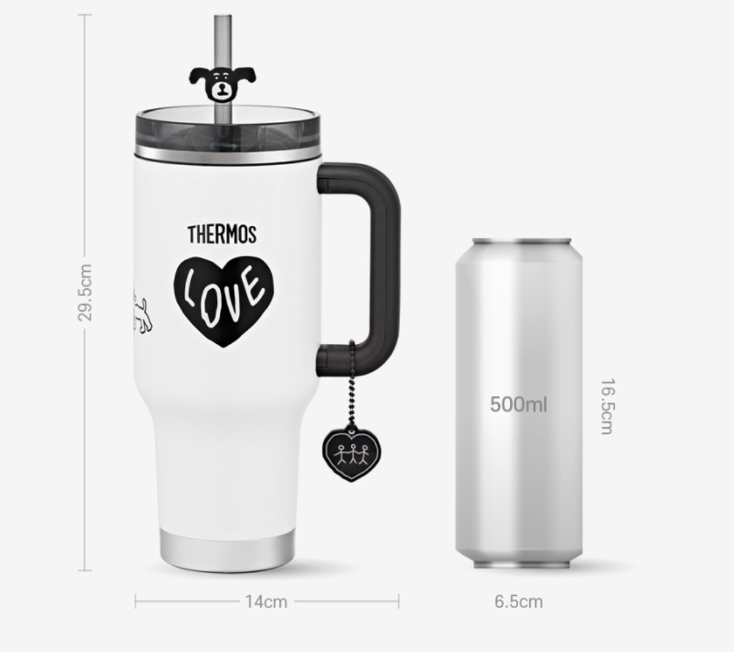 代購｜THERMOS X INAPSQUARE 2026 大容量手拿/車用杯 940ml