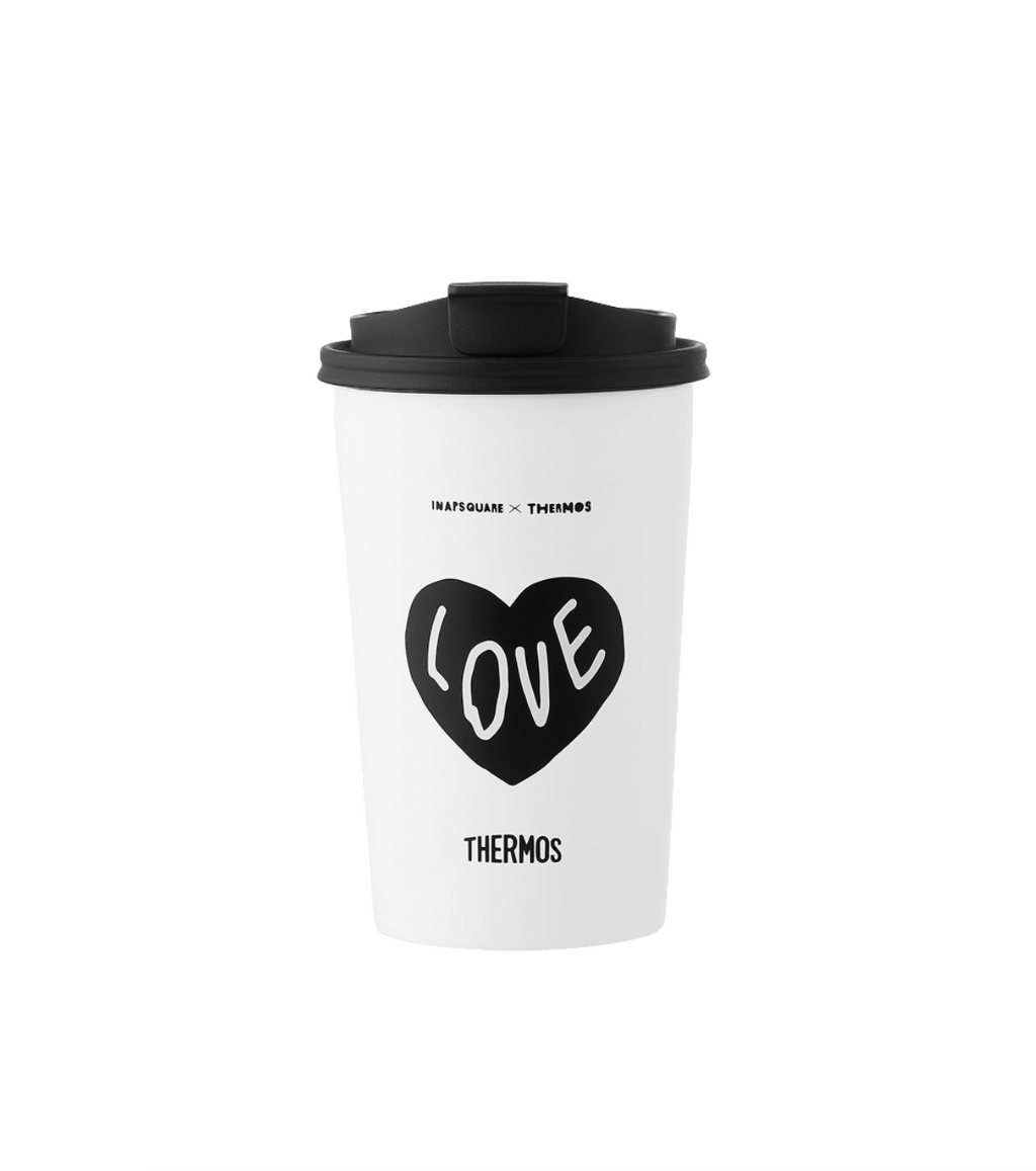 代購｜THERMOS X INAPSQUARE 滑蓋式咖啡杯355ml（2色）