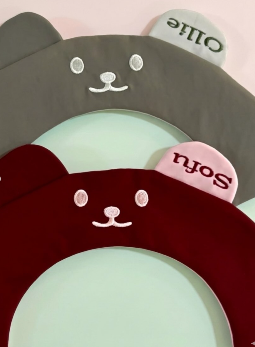 Dear Fluffy｜運動風雙面小熊披風（4色）