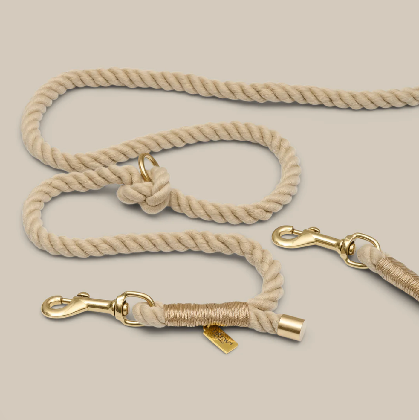 Drew's｜Adjustable rope cord (standard) 麻花牽繩（中大型犬）
