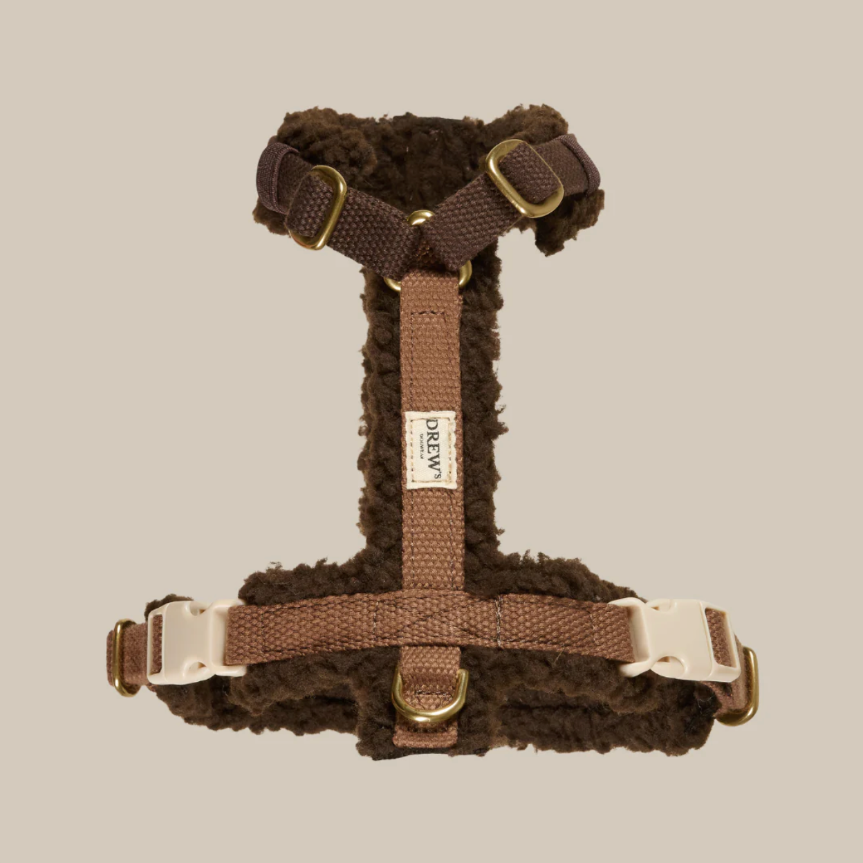 Drew's｜Adjustable Dog Harness (Teddy) 泰迪胸背帶
