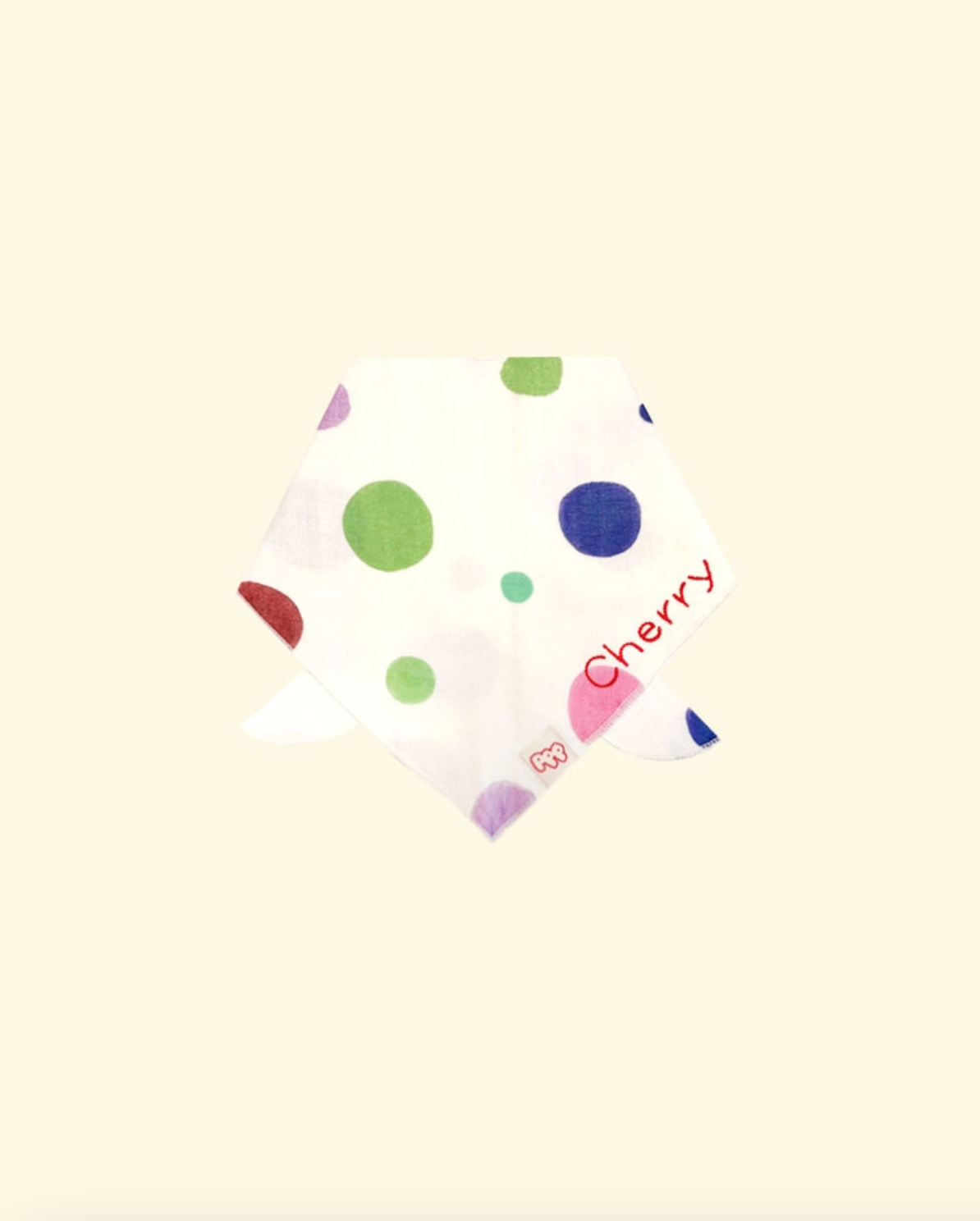 PutonPP｜春天領巾（Dot&White）
