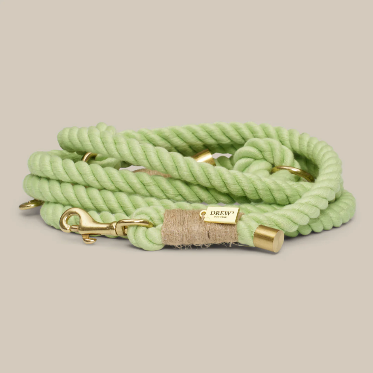 Drew's｜Adjustable rope cord (standard) 麻花牽繩（中大型犬）