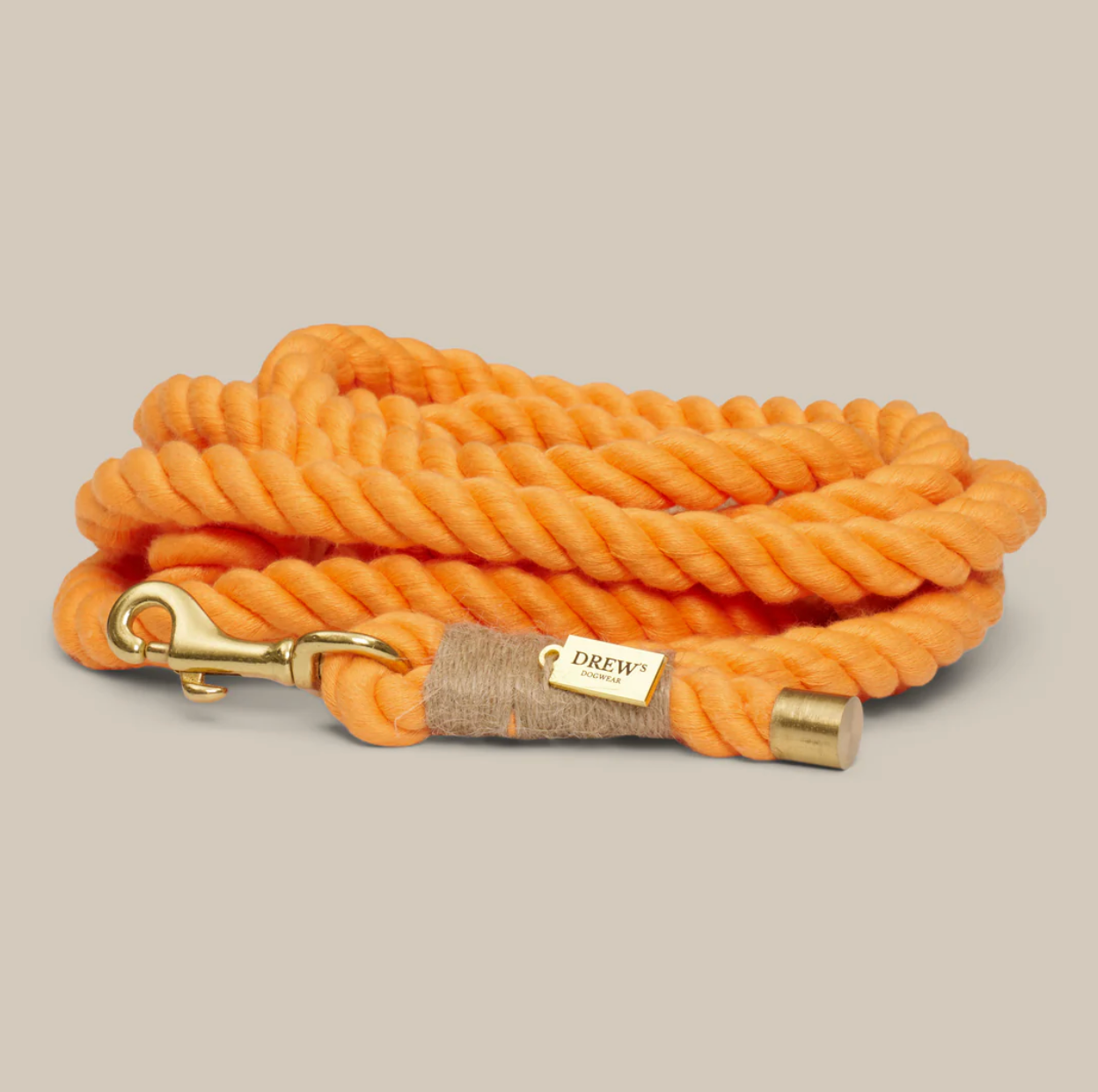 Drew's｜Adjustable rope cord (standard) 麻花牽繩（中大型犬）