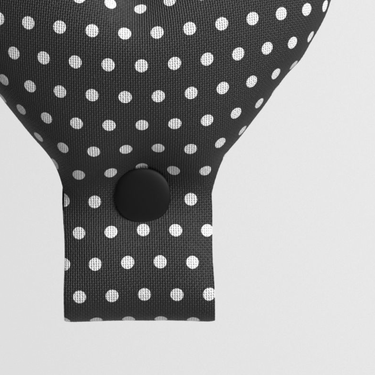 Cupigy｜Snuggle Cushion Tag（Dot Black）