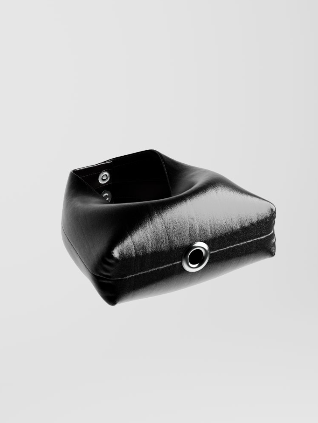 Cupigy｜Carrie Poop Bag Holder (Glossy Black)