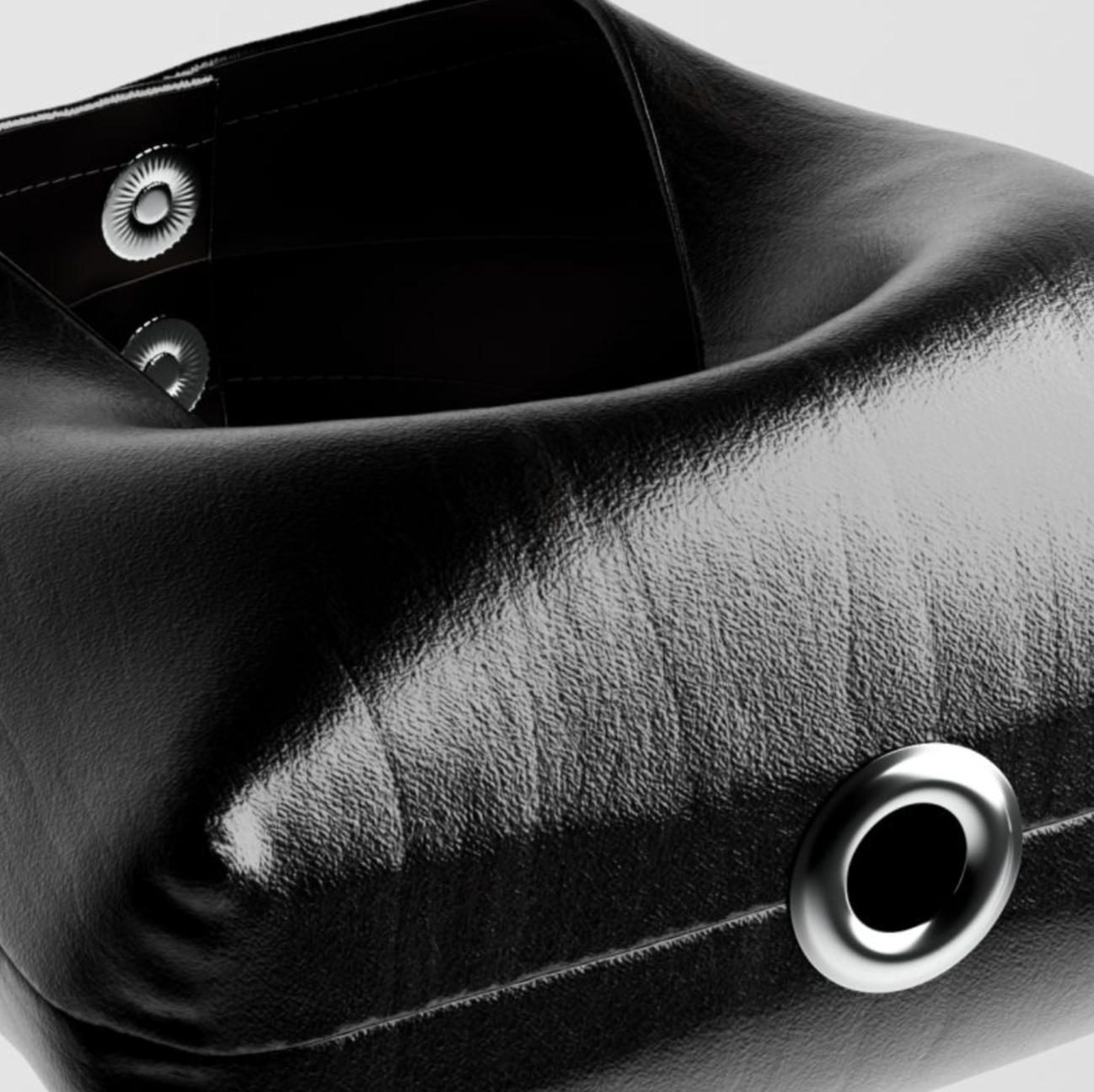 Cupigy｜Carrie Poop Bag Holder (Glossy Black)