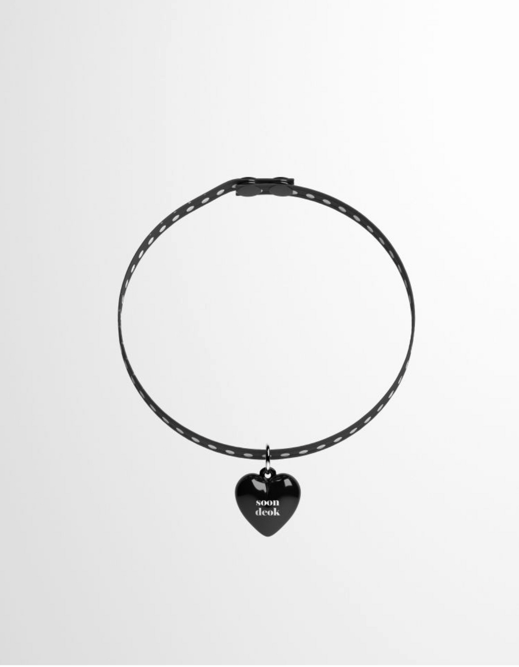 Cupigy｜Shallot Name Tag Necklace – Fabric (10mm)