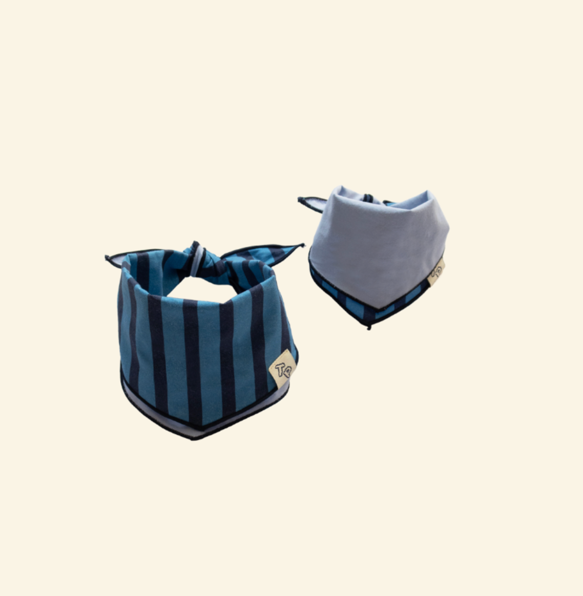 代購｜TP painting scarf(NAVY/SKY)