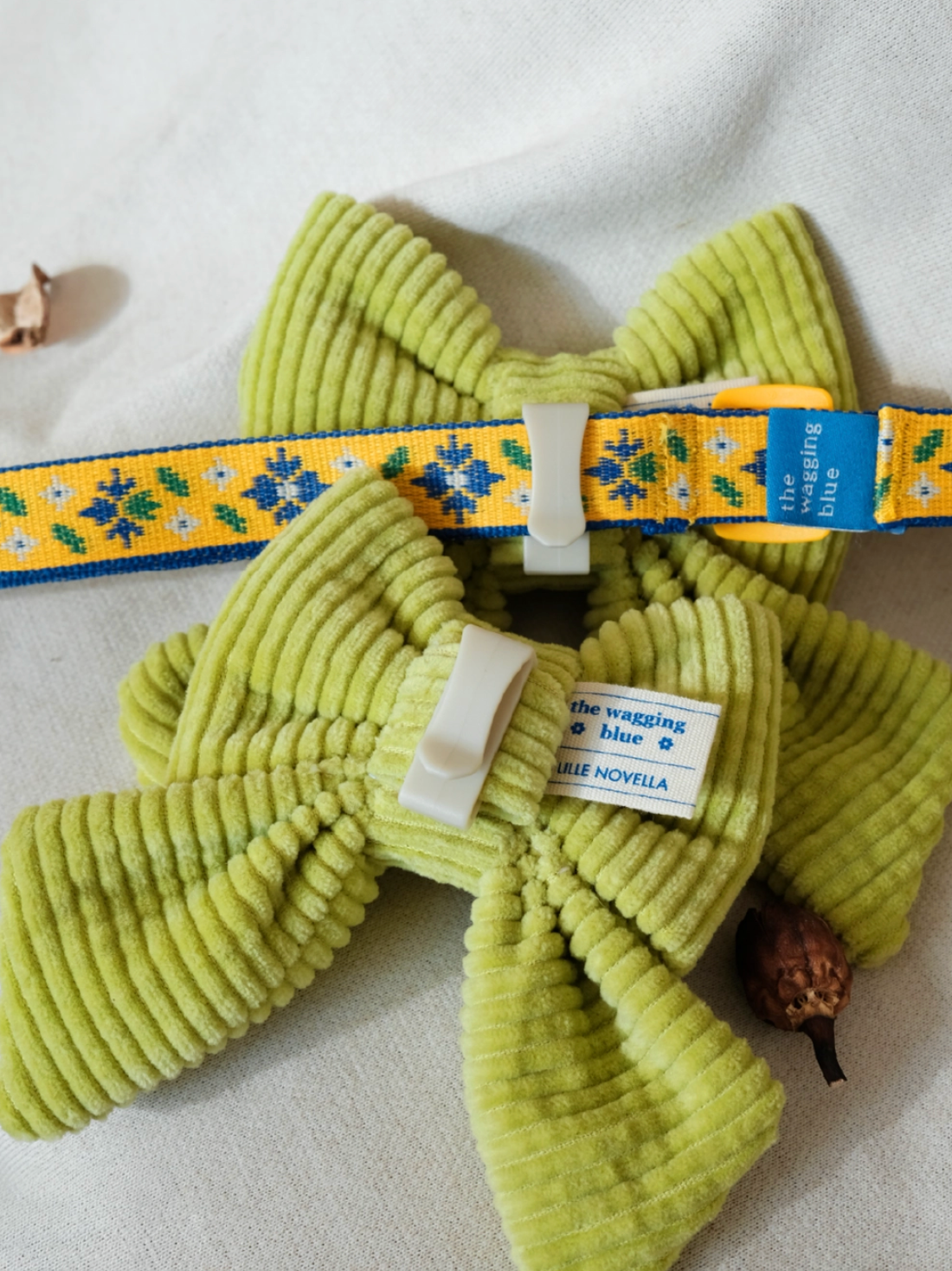 TWB｜Fluffy Lime Ribbon｜蓬鬆萊姆蝴蝶結