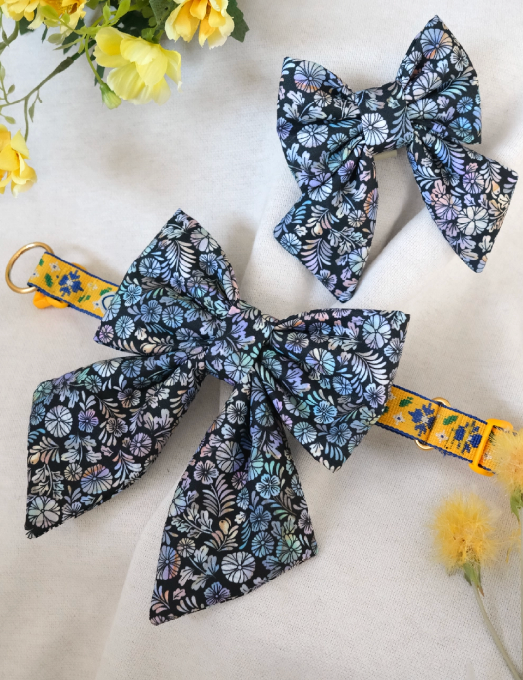 TWB｜Iridescent Ribbon｜虹彩貝母蝴蝶結