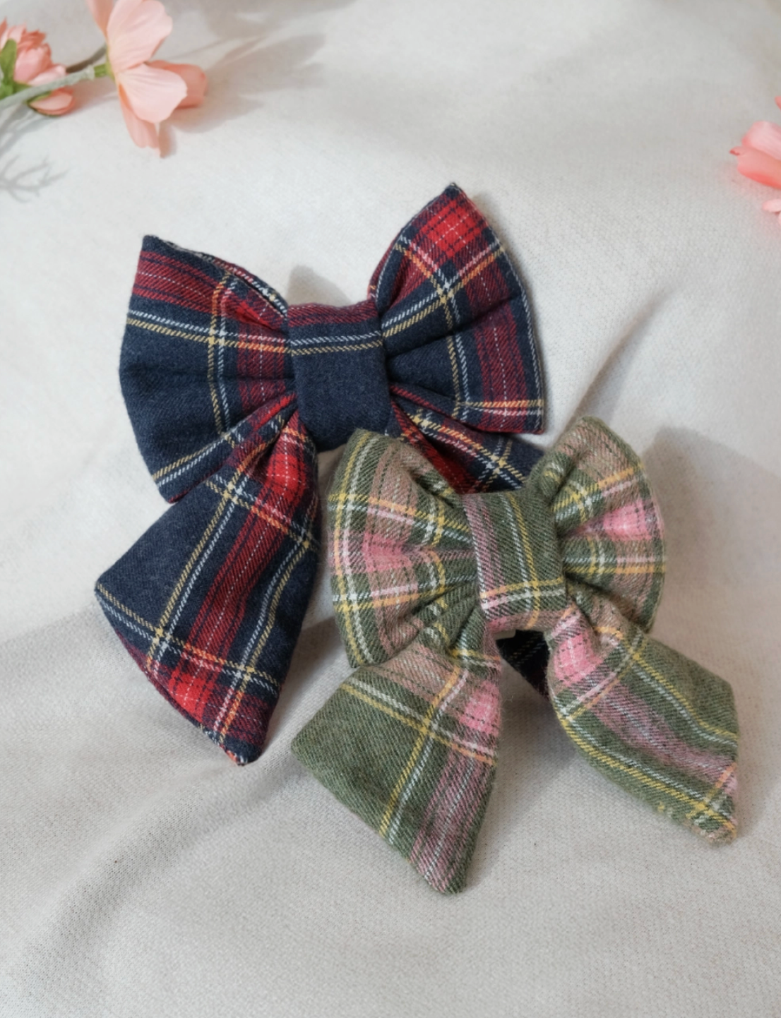 TWB｜Sage Pink Ribbon｜鼠尾草粉蝴蝶結