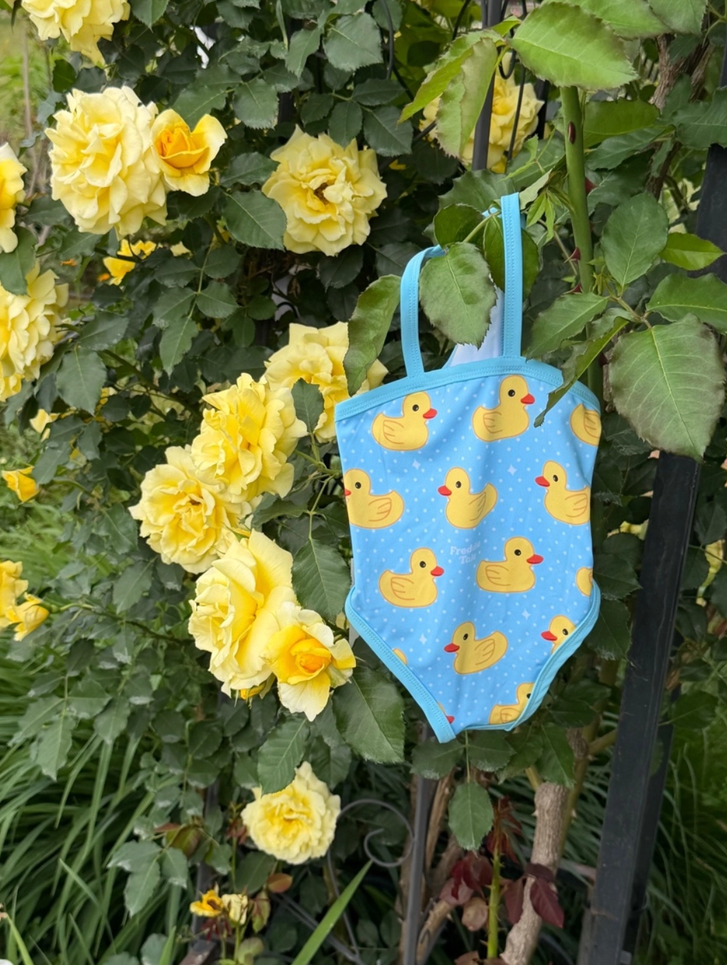FreddieTale｜Swimming Duck Monokini 可愛鴨鴨連身泳衣