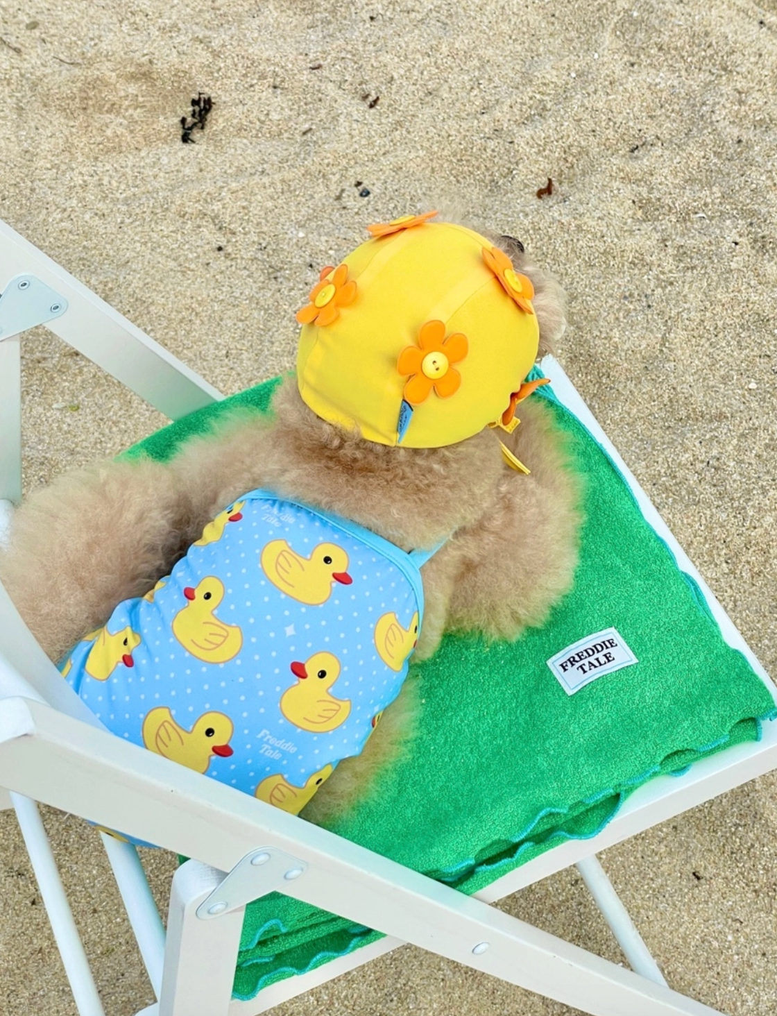 FreddieTale｜BLOOMING SWIMMING CAP 小花花復古泳帽（3色）