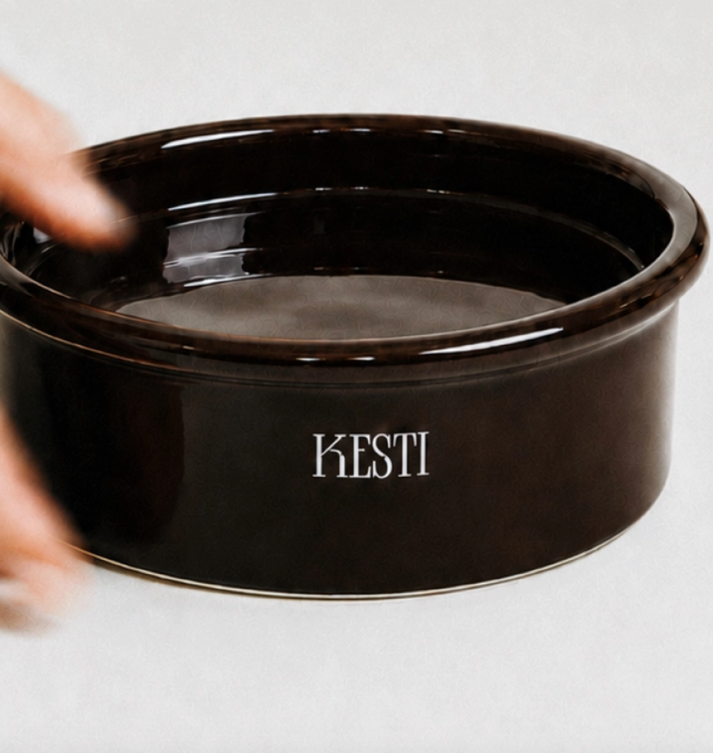 代購｜KESTI Line Bowl (Milk/Mocha/Mistblue)