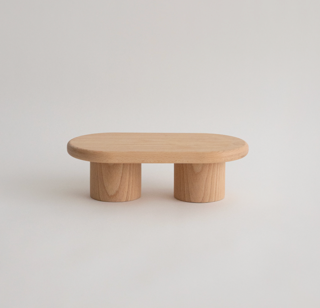 OURSLIPPU｜Dumbo Table 寵物雙碗餐桌組（3色）