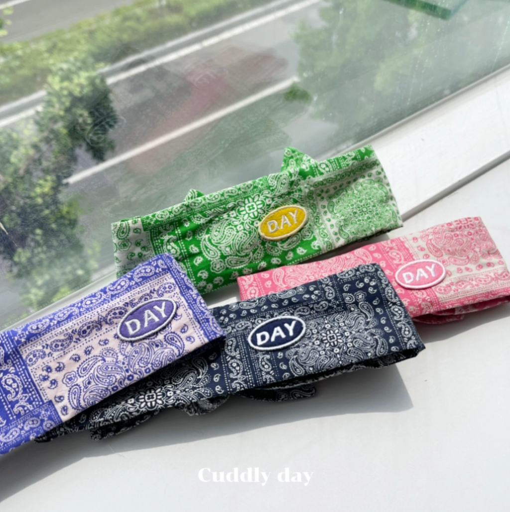 cuddlyday｜夏日佩斯利（涼感圍巾）