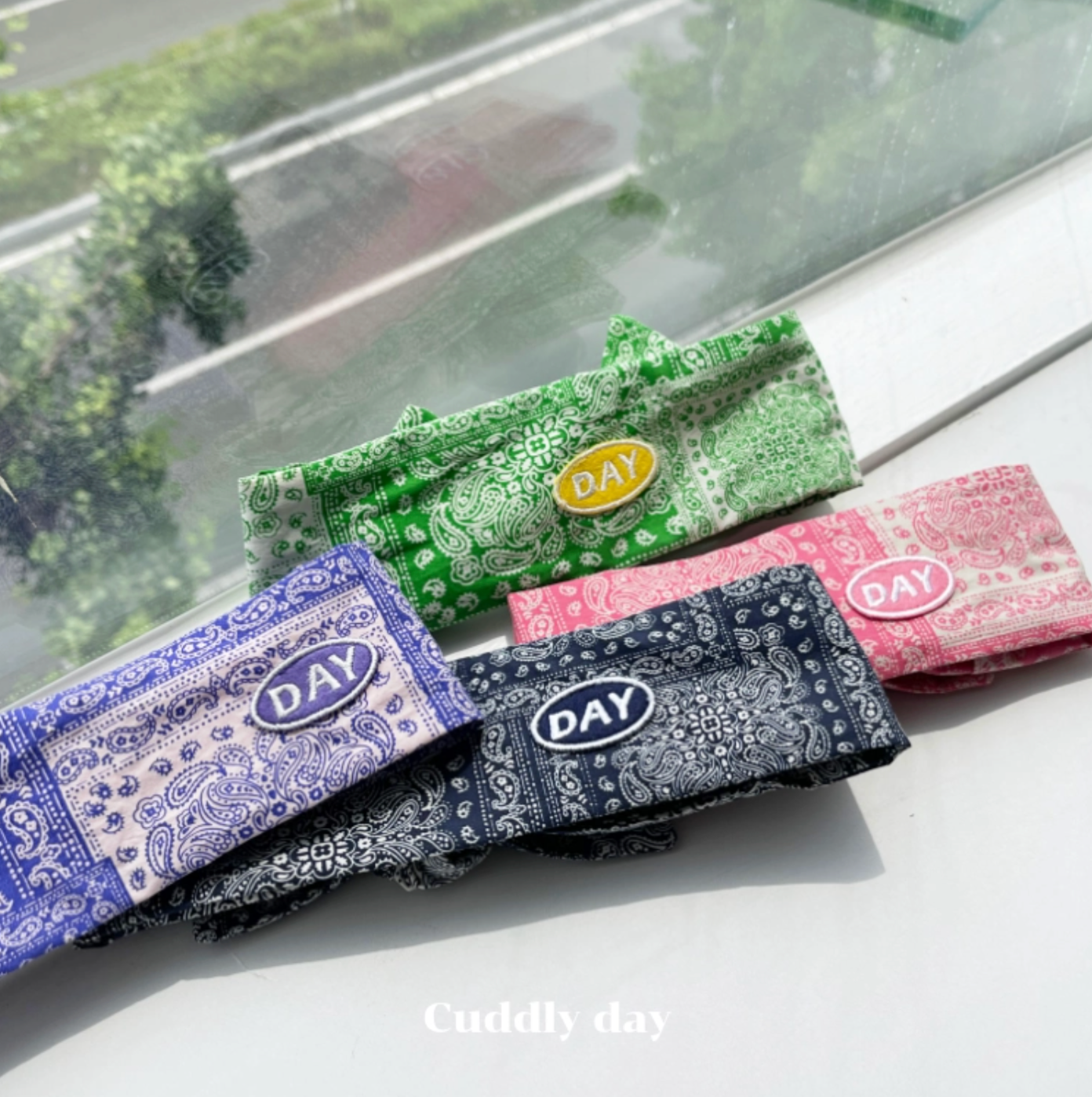 cuddlyday｜夏日佩斯利（涼感圍巾）