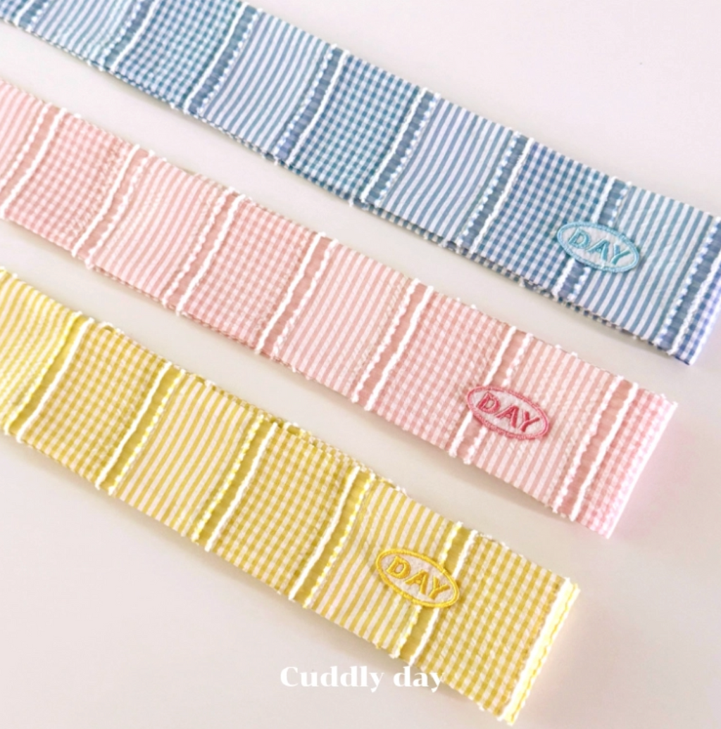 cuddlyday｜格紋（涼感圍巾）