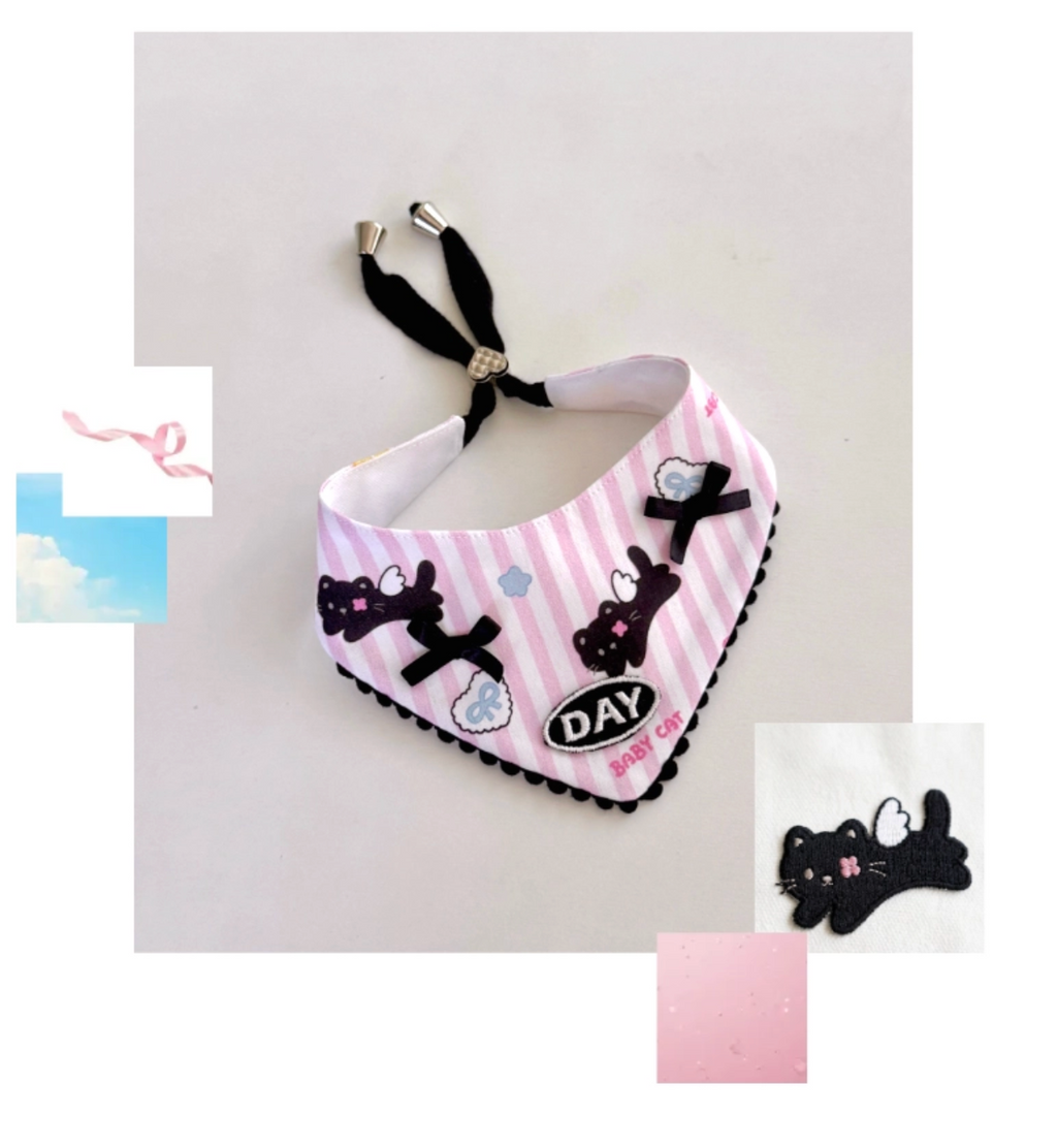 cuddlyday｜BABY CAT（三角領巾／涼感領巾）