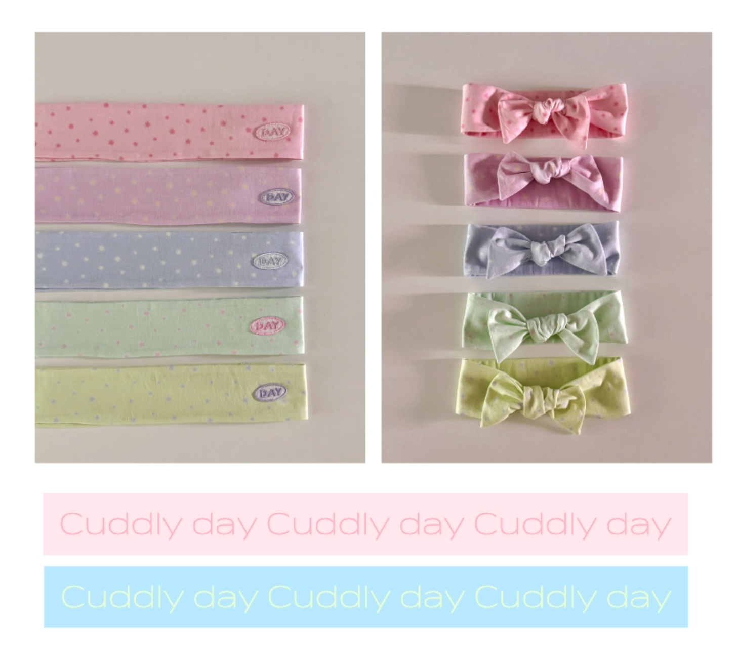 cuddlyday｜繽紛星星糖（涼感領巾）